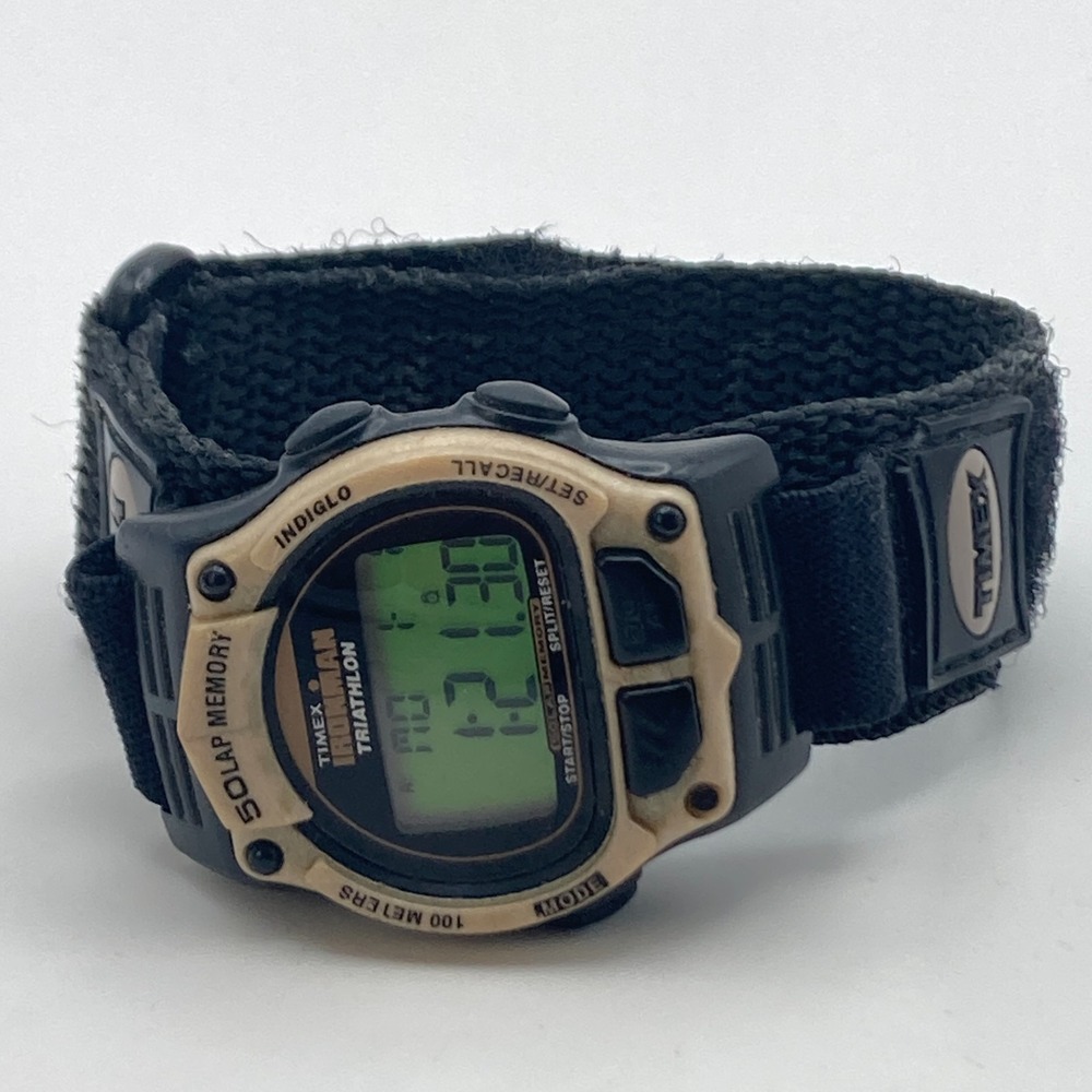 Vintage Timex Ironman Triathlon Men's Watch 37mm 50 Lap Indiglo 100M New Battery - Picture 10 of 16